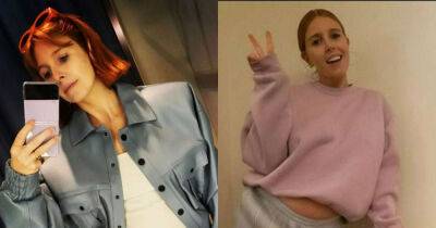 Stacey Dooley shows off growing baby bump three weeks after confirming she’s pregnant - www.msn.com