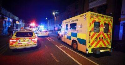Two people rushed to hospital after emergency services scrambled to crash - www.manchestereveningnews.co.uk - Manchester