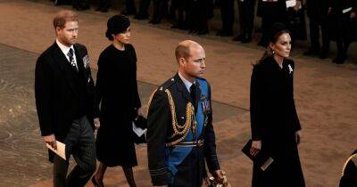 Harry and Meghan had dinner with William and Kate after receiving Queen’s coffin - www.ok.co.uk - Scotland - county Andrew - county Prince Edward
