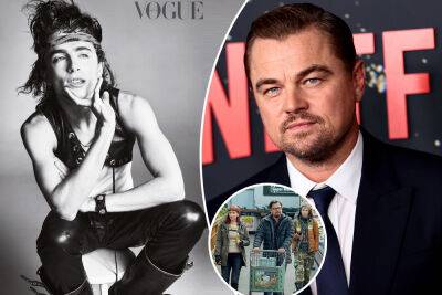 Timothée Chalamet shares advice he got from Leonardo DiCaprio: ‘No hard drugs and no superhero movies’ - nypost.com - Britain - New York