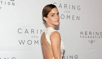Emma Watson Looks Gorgeous in Sheer Gown at Kering Foundation Dinner - www.justjared.com - New York