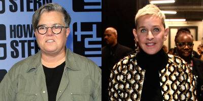 Rosie O'Donnell Reveals How Ellen DeGeneres Hurt Her Feelings - www.justjared.com