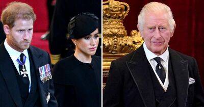 King Charles III Will Host Reception for World Leaders on Eve of Queen Elizabeth II’s Funeral — and Harry and Meghan Are Invited - www.usmagazine.com - New Zealand - California - Japan - North Korea - Iran