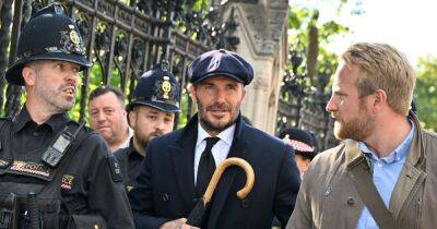 David Beckham waits in line for 13 hours to pay respects to Queen - www.wonderwall.com - Britain - London - county Hall