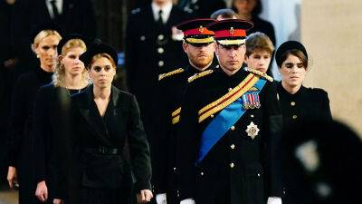 Prince Harry Wore His Military Uniform At The Queen’s Vigil With William His Cousins - stylecaster.com - Britain - county Hall