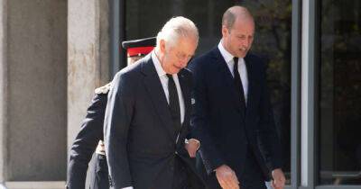 King Charles and Prince of Wales greet mourners queuing to see Queen lying in waiting - www.msn.com - Britain - county Hall - Czech Republic - city Westminster