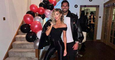 Laura Anderson and Jay Younger stun fans as Grease stars at costume party - www.dailyrecord.co.uk - Scotland - county Jay - city Sandy - city Anderson