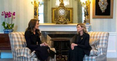 Catherine, Princess of Wales meets First Lady of Ukraine at Buckingham Palace - www.msn.com - USA - county Hall - Ukraine - Russia - county Buckingham
