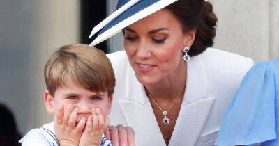 Who is looking after Louis as William and Kate attend Queen's funeral - www.ok.co.uk - Australia - Spain