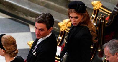 Princess Beatrice and Edoardo Mapelli Mozzi Hold Hands As They Enter Westminster Abbey for Queen Elizabeth II’s Funeral - www.usmagazine.com - Scotland - London - Italy - county Hall - Charlotte - city Westminster, county Hall - county Prince Edward