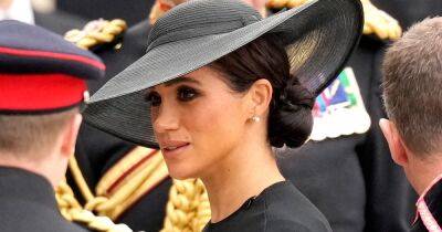Meghan Markle's subtle tribute to Queen at historic state funeral - www.ok.co.uk - Britain - Belgium