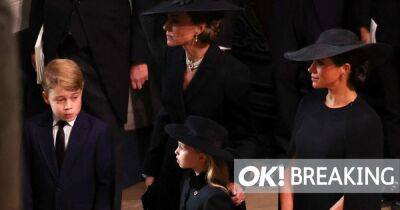 Kate comforts and reassures nervous Princess Charlotte during great-grandmother's funeral - www.ok.co.uk - Charlotte - city Charlotte