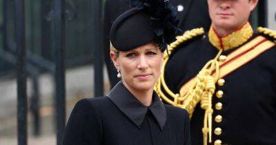 Zara Tindall pays sweet tribute to Queen with pearl earrings at funeral - www.ok.co.uk - county Hall