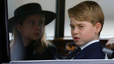 Prince George and Princess Charlotte Ride in Procession at Queen Elizabeth II's Funeral - www.etonline.com - Charlotte - city Westminster - city Charlotte
