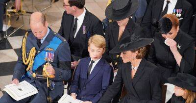 Kate's touching gesture to Prince George as he's put on world stage at Queen's funeral - www.manchestereveningnews.co.uk - Charlotte - city Westminster - county Prince Edward