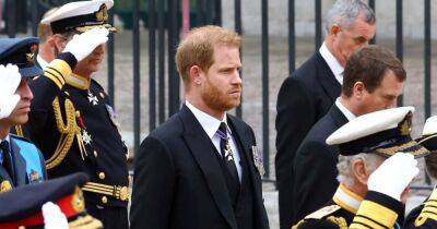 Prince Harry Did Not Salute Grandmother Queen Elizabeth II’s Casket Throughout Funeral: Details - www.usmagazine.com - Britain - California - county Hall - county Charles