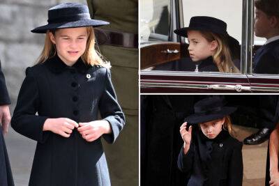 Princess Charlotte wears special brooch to honor Queen Elizabeth at funeral - nypost.com - London - county Young - county Baker
