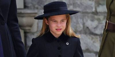 Princess Charlotte Honors Queen Elizabeth in a Special Way with Her Funeral Outfit - www.justjared.com - London