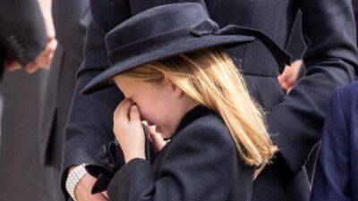 Princess Charlotte Breaks Down in Tears at Queen Elizabeth's Funeral - www.etonline.com - London - George - city Westminster - city Charlotte