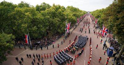 Route map of Queen's coffin as it heads to Windsor Castle from London - www.manchestereveningnews.co.uk - London - county Windsor - county King George
