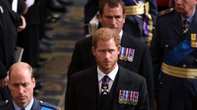 Queen Elizabeth's Funeral: Emotional Moments of Prince Harry, Prince William, Meghan Markle and Kate Middleton - www.etonline.com - Britain - county Charles
