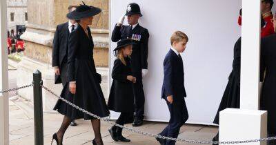 George and Charlotte given last minute second role in Queen's funeral by parents Kate and William - www.ok.co.uk - London - Charlotte - city Charlotte