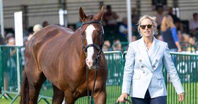 Zara Tindall looks sophisticated as she takes part in horse show in stylish blazer and jeans - www.ok.co.uk - Britain