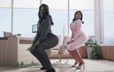 Watch Megan Thee Stallion twerk with ‘She-Hulk’ star Tatiana Maslany - www.nme.com