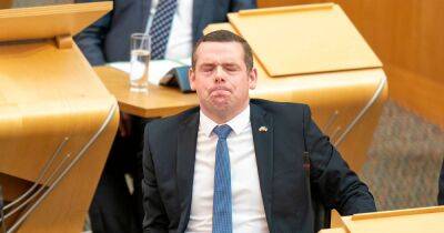 'Where is Douglas Ross?' Scots Tory leader 'missing in action' over energy crisis - www.dailyrecord.co.uk - Britain - Scotland - county Ross - county Douglas