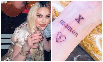Madonna reveals emotional meaning behind new tattoo in honor of her mother - us.hola.com