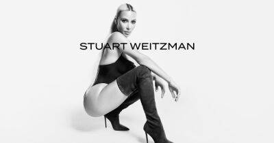 Kim Kardashian Is the New Face of Stuart Weitzman, Shows Off Her Curves in Sexy Ad - www.usmagazine.com