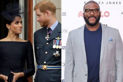 Tyler Perry recalls Meghan, Prince Harry’s ‘difficult time’ with royal family drama - nypost.com - Britain - Los Angeles - California - Atlanta