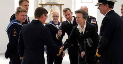 Princess Anne thanks armed forces personnel involved in the Queen’s funeral - www.ok.co.uk - Britain - Germany - city Portsmouth - county Prince Edward - Estonia