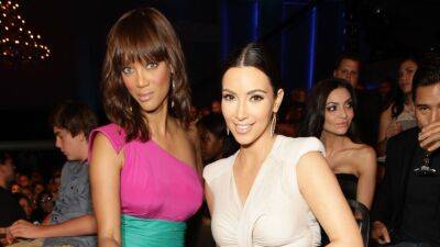 How Kim Kardashian Talked Tyra Banks Into Coming Out of Modeling Retirement - www.etonline.com