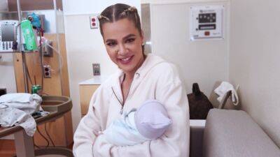 Khloe Kardashian Shares First Glimpse of Son, Birth Footage Amid Tristan Thompson Drama on 'The Kardashians' - www.etonline.com