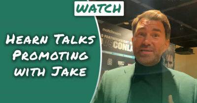 Eddie Hearn vows to "deal with" "idiot" Jake Paul over bribery allegations - www.msn.com - New York - Ireland