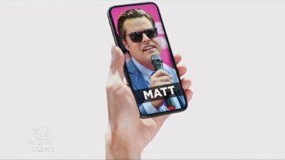 ‘Colbert’ Imagines the Slim Pickings (Don Jr, Matt Gaetz) on Conservative Dating Apps (Video) - thewrap.com - Florida