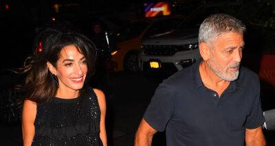 George & Amal Clooney Hold Hands on Date Night in NYC - www.justjared.com - New York