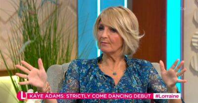 Kaye Adams shares Strictly Come Dancing elimination fears on ITV's Lorraine - www.manchestereveningnews.co.uk - Manchester
