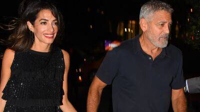 George and Amal Clooney enjoy date night out in New York City - www.foxnews.com - Britain - New York - Italy - Manhattan - Indiana - county Roberts - George - city Venice