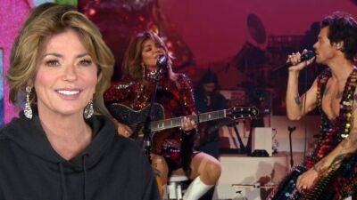 Shania Twain on How Music Got Her Through Her Darkest Times and a Possible Duet With Harry Styles (Exclusive) - www.etonline.com - Las Vegas