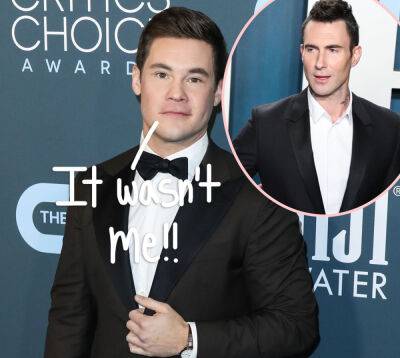 Pitch Perfect’s Adam Devine Wants To Make It Clear That He’s ‘Not Adam Levine’ Amid Singer’s Affair Allegations! - perezhilton.com