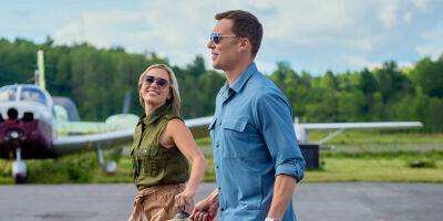 Natalie Hall Takes To The Skies With Peter Mooney In Hallmark's 'Fly Away With Me' - www.justjared.com - county Hall
