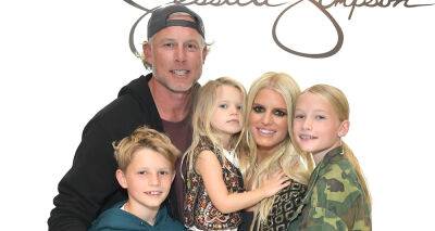 Jessica Simpson Gets Support from Husband Eric Johnson & Their Kids at Launch of Her Fall Collection - www.justjared.com - Los Angeles