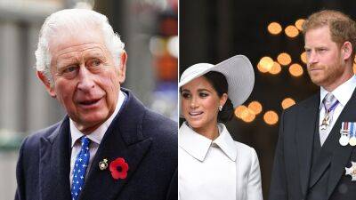 King Charles first 'major test': Punish or protect Harry by snubbing his and Meghan Markle's kids, expert says - www.foxnews.com - county Buckingham