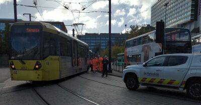 Disruption on Metrolink as tram 'breaks down' in Manchester city centre - www.manchestereveningnews.co.uk - Manchester - Greece