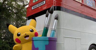 Pokemon bus bringing Pikachu to The Trafford Centre for treasure hunt art trail - www.manchestereveningnews.co.uk - Manchester
