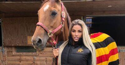 Katie Price shows off painful injuries after falling off horse twice - www.ok.co.uk