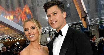 Scarlett Johansson Explains Why She & Colin Jost Named Their Son Cosmo - www.justjared.com