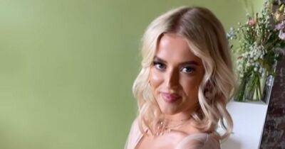 ITV Corrie's Lucy Fallon shows sweet moment her unborn baby kicks in pregnancy reveal video - www.manchestereveningnews.co.uk - county Cheshire